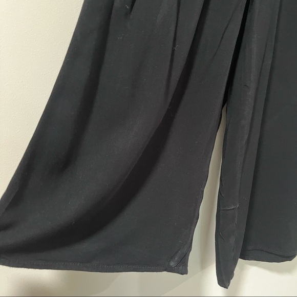 Garage SZ SP Skirt Pants Wide Leg Culottes Black Women - Picture 15 of 16
